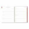 Cambridge Cher Weekly/Monthly Planner, Plaid, 11x9.25, Pink/Blue/Orange Cover, 12-Month Jan to Dec: 2024 1676905